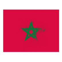 Flag of Morocco Post Cards