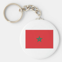 Flag of Morroco Key Chains