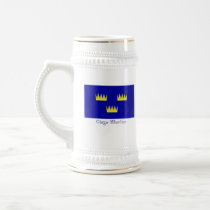 Flag of Munster Beer Mug by Hooleyman Flag of Munster Beer Mug