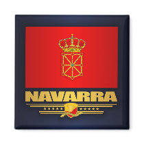 Flag of Navarra (Navarre) Magnet