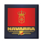 Flag of Navarra (Navarre) magnets