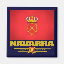 Flag of Navarra (Navarre) Magnet