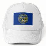 Flag of Nebraska Trucker Hats