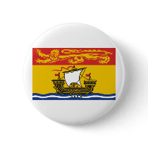 Flag of New Brunswick, Canada buttons by Vexillophile Flag of New Brunswick, Canada buttons
