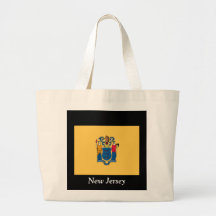 Flag of New Jersey Tote Bag