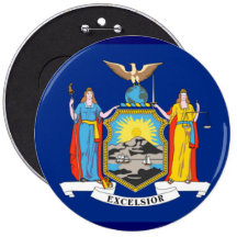 flag of new york state buttons