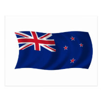 Flag of New Zealand postcards