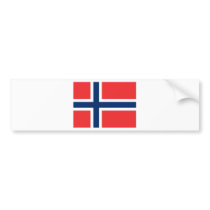 Flag of Norway Bumper Sticker