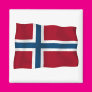 Flag of Norway Fridge Magnet