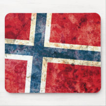 Flag of Norway Mousepads
