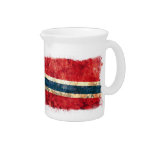 Flag of Norway pitchers