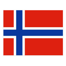 Flag of Norway Postcard