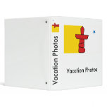 Flag of Nunavut, Canada binders