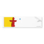 Flag of Nunavut, Canada Bumper Sticker
