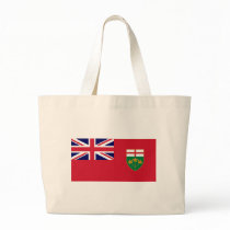 Flag of Ontario, Canada bags