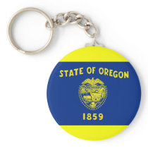 Flag of Oregon Key Chain