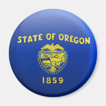 Flag of Oregon Magnet