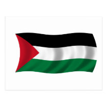 Flag of Palestine postcards