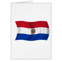 Flag of Paraguay Greeting Card