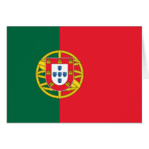 Flag of Portugal Card