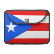 Flag of Puerto Rico Macbook Pro Flap Sleeve Sleeve For MacBooks