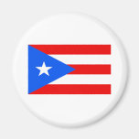 Flag of Puerto Rico Refrigerator Magnet