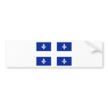 Flag of Quebec Bumper Stickers