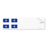 Flag of Quebec, Canada Bumper Sticker