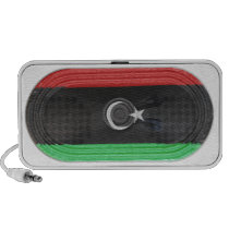 Flag Of Republic of Libya Loudspeaker FX On Doodle