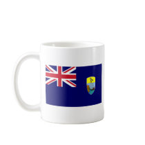 Flag of Saint Helena Island Coffee Mugs