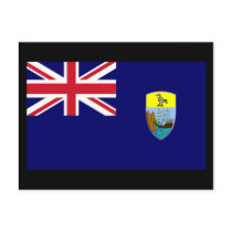 Flag of Saint Helena Island Post Cards