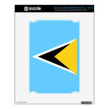 Flag of Saint Lucia Skin For NOOK