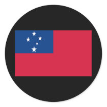 Flag of Samoa stickers