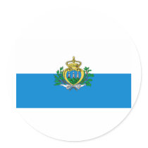 Flag of San Marino stickers by repofcountries Flag of San Marino stickers