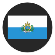 Flag of San Marino stickers by repofcountries Flag of San Marino stickers