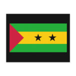 Flag of Sao Tome and Principe Post Cards