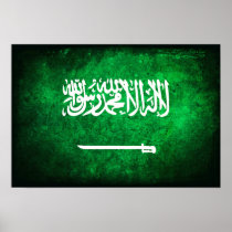 Flag of Saudi Arabia Poster