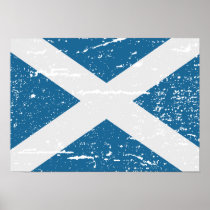 FLAG OF SCOTLAND POSTERS