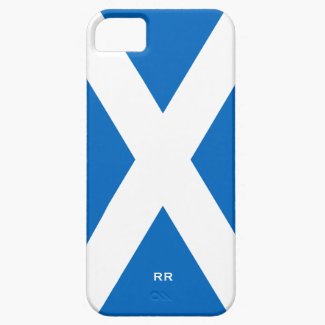 Flag of Scotland Saltire White On Blue St Andrews iPhone 5  Cases