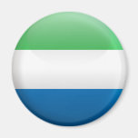 Flag of Sierra Leone Fridge Magnet