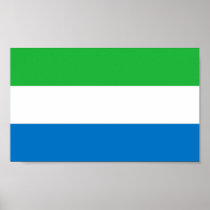 Flag of Sierra Leone Print