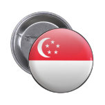 Flag of Singapore Buttons