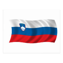 Flag of Slovenia postcards