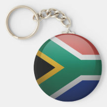 Flag of South Africa Keychain