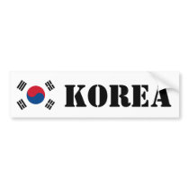 Flag of South Korea Bumper Sticker