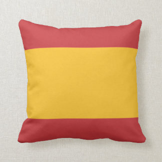 Spanish Flag Pillows - Decorative & Throw Pillows Zazzle