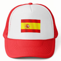 Flag of Spain for Spaniards worldwide hats