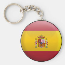 Flag of Spain Key Chains