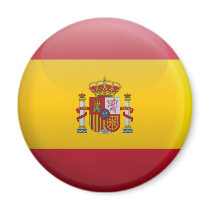 Flag of Spain Fridge Magnet