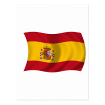 Flag of Spain postcards